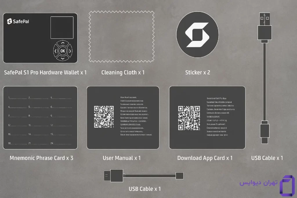 محتویات جعبه سیف پل اس وان پرو