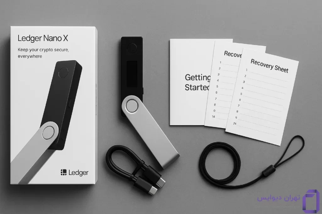 محتویات جعبه لحر نانو X