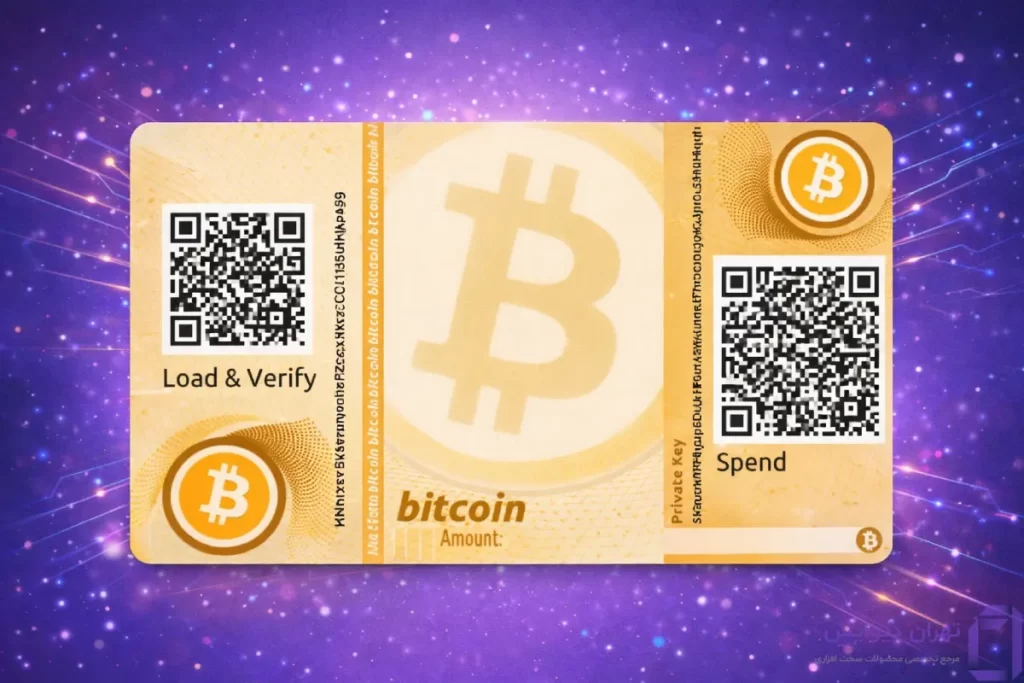 انواع کیف پول های ارز دیجیتال 3 کیف پول کاغذی