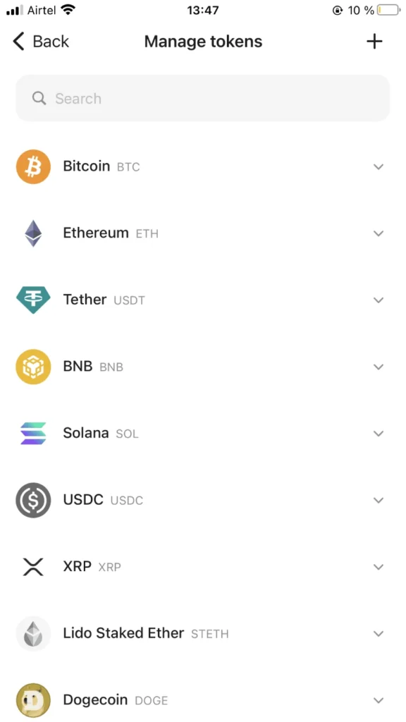 اضافه کردن توکنهای سفارشی به برنامه Tangem 4 IMG 2848 4ba2815a25