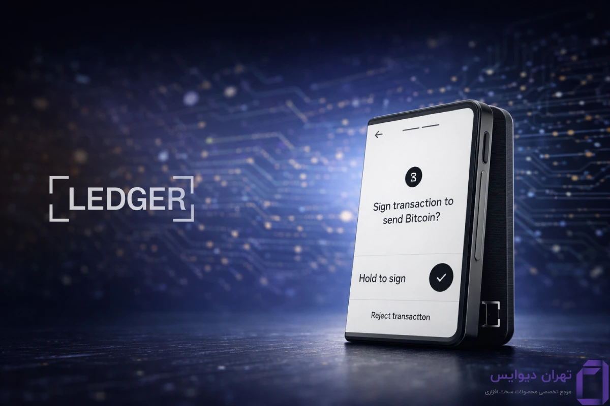 معرفی کیف پول Ledger Stax 3 ویژگیهای ظاهری لجر استکس