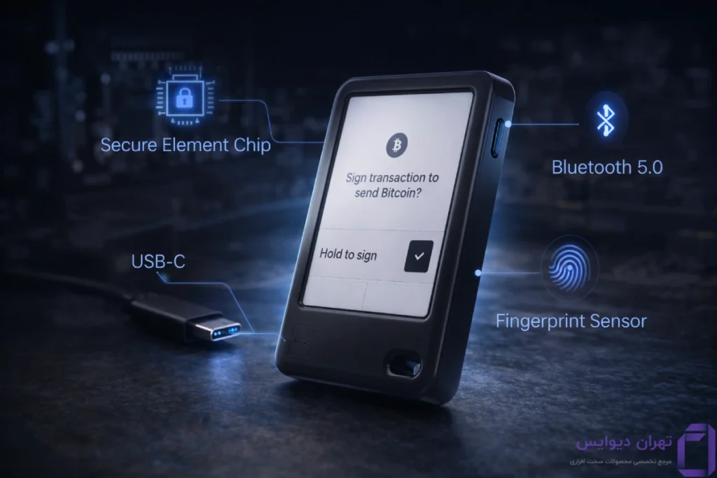 معرفی کیف پول Ledger Nano Gen 5 2 مشخصات فنی Ledger Nano Gen 5